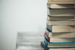 Thumbnail sized: Stack of books